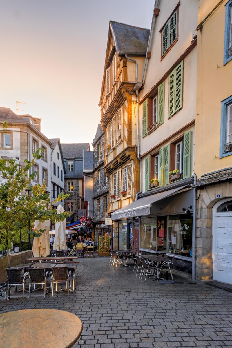 Maisons à colombage à Morlaix