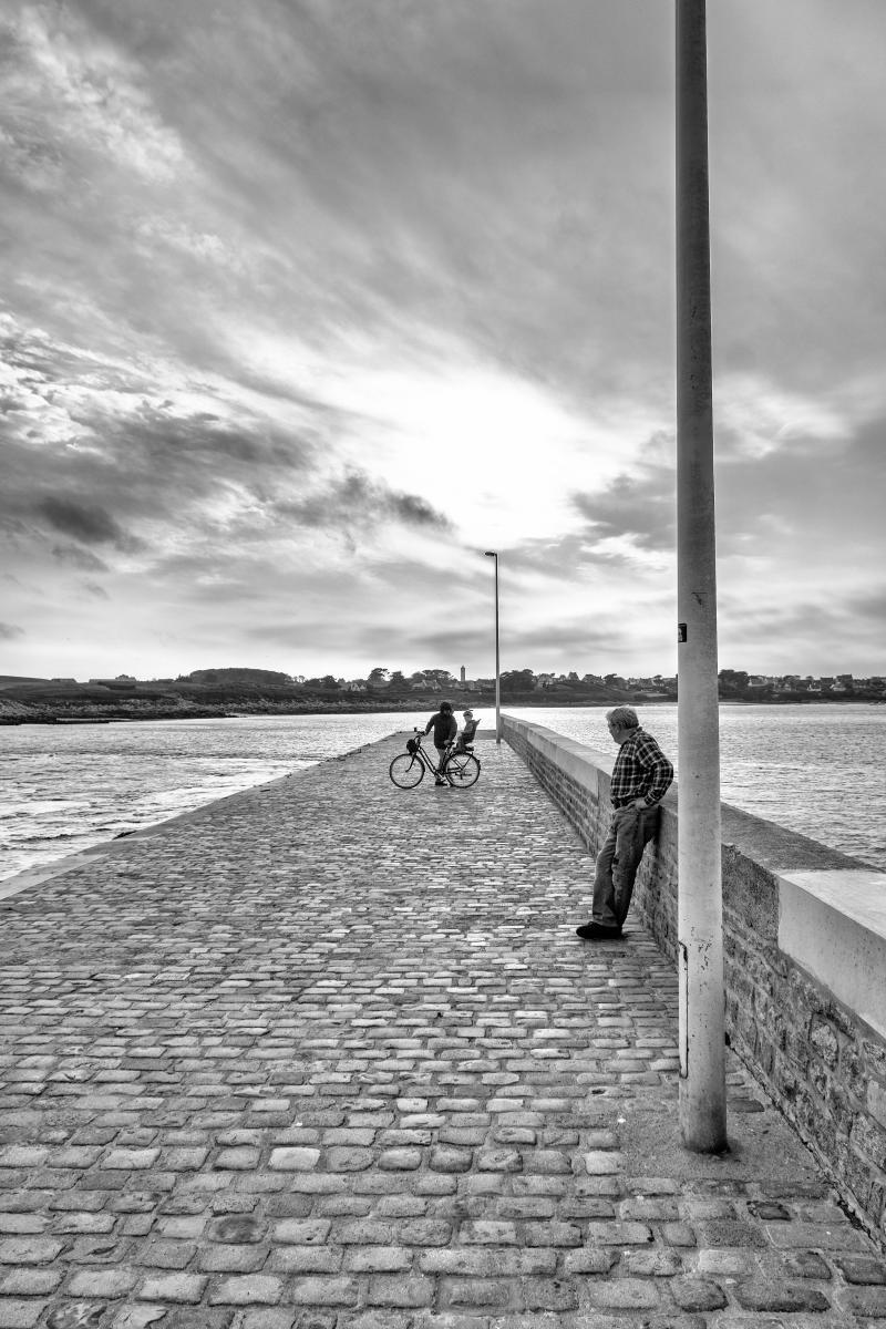 la jetée de Portsall