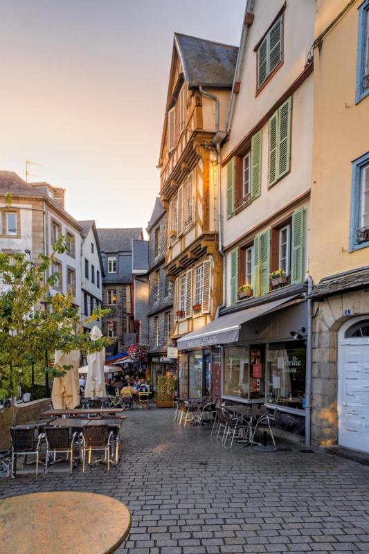 Maisons à colombage à Morlaix
